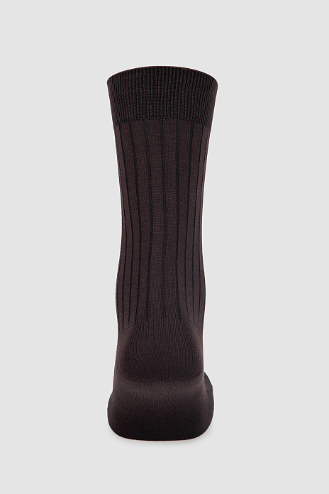 Носки из бамбука, цвет Коричневый темный