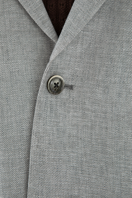 Пиджак изо льна, цвет Серый светлый