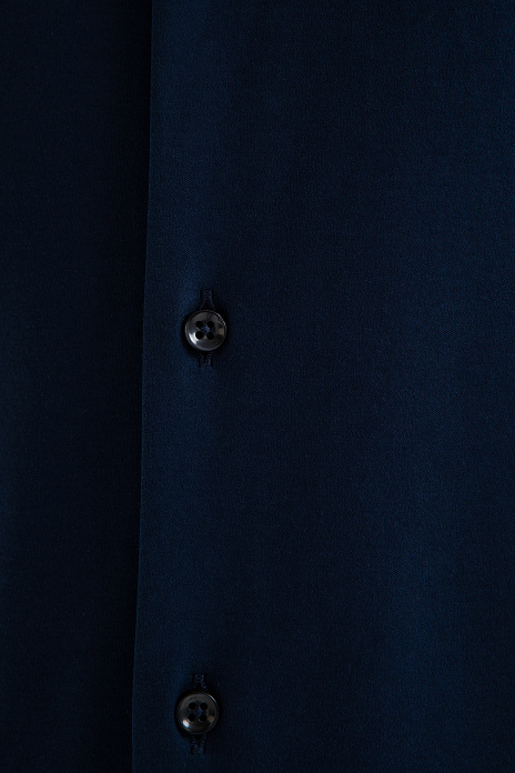 Сорочка из трикотажной хлопковой ткани, цвет Синий темный