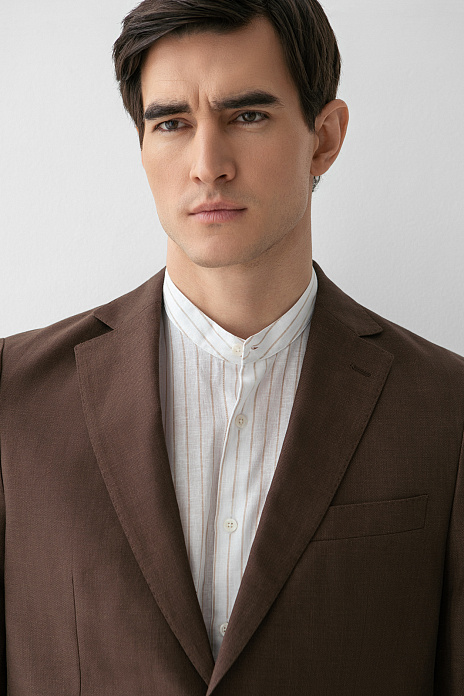 Костюм изо льна и хлопка, цвет 