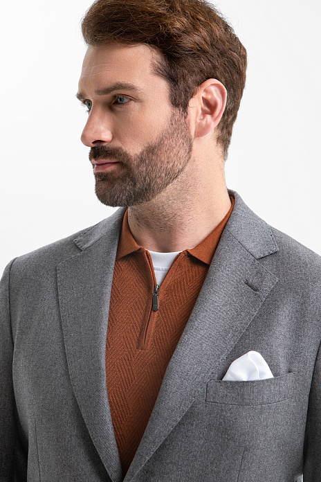 Пиджак из шерсти с водоотталкивающей обработкой, цвет Серый