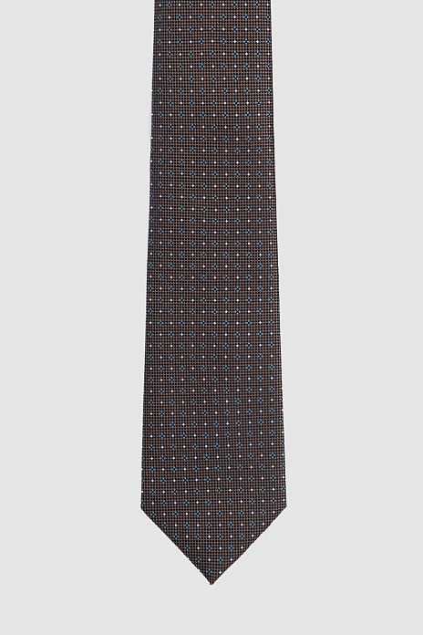 Галстук, цвет Коричневый светлый