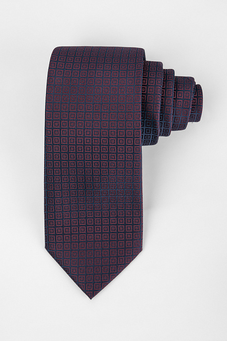 Галстук, цвет Бордовый