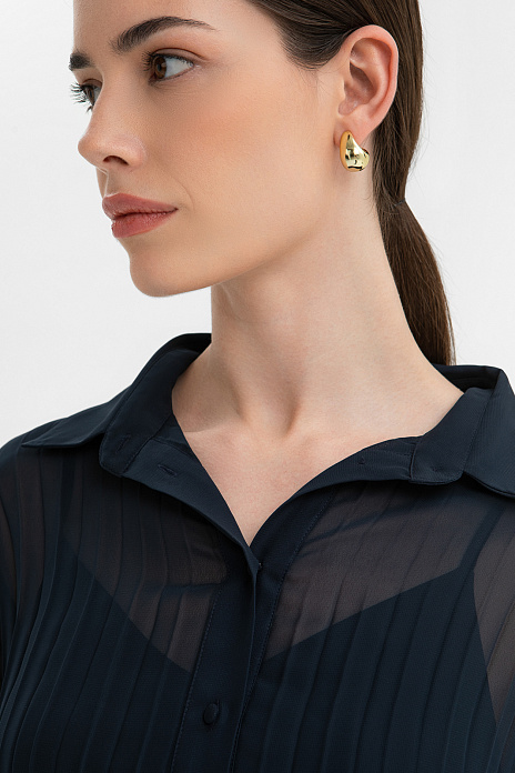 Платье-макси, цвет Синий темный