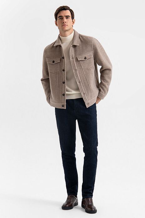 Джинсы, цвет Синий темный