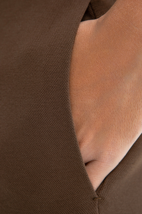 Брюки спортивные, цвет Коричневый