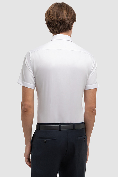 Сорочка с коротким рукавом белого цвета, цвет Белый