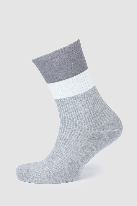 Носки из хлопка, цвет Серый