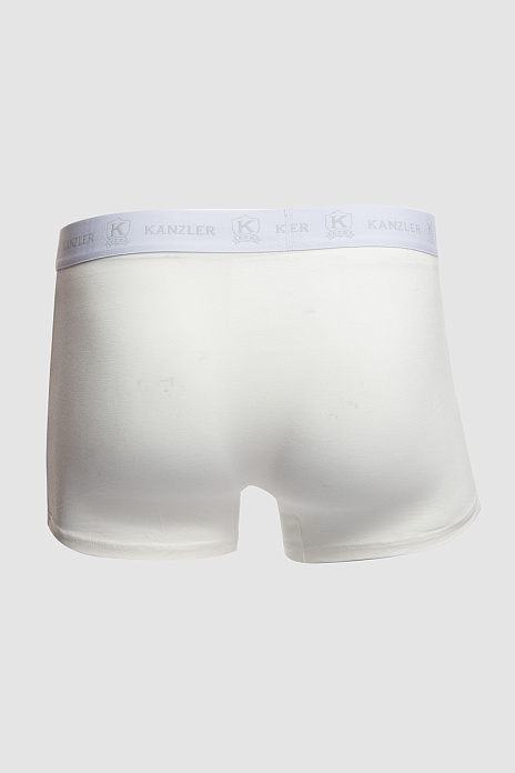 Боксеры из бамбука, цвет Молочный