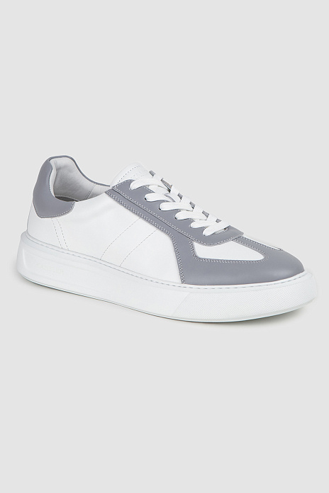 Кеды из натуральной кожи, цвет Белый