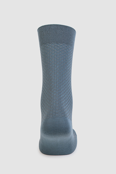 Хлопковые носки, цвет Синий темный