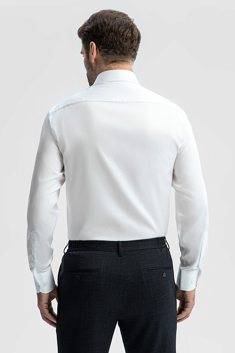 Сорочка из хлопка, легкая в уходе, цвет Белый