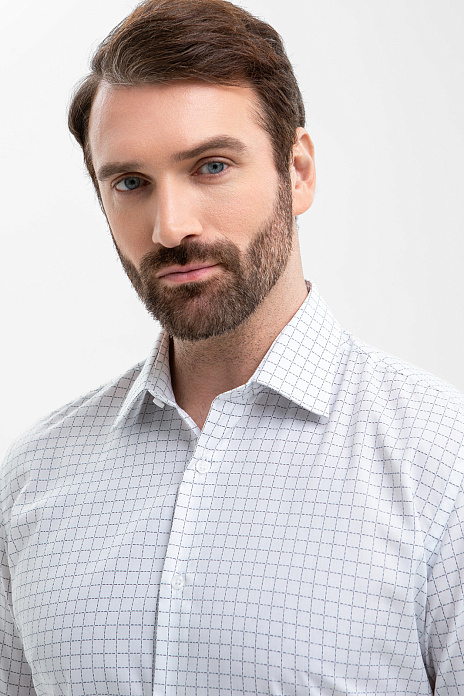 Сорочка из хлопка, легкая в уходе, цвет Белый