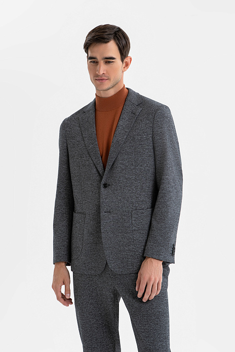 Костюм с эффектом меланжа, цвет 