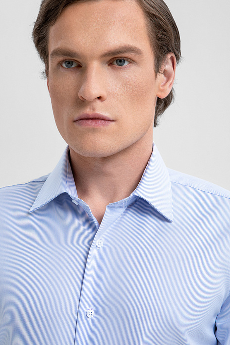 Сорочка из хлопка, цвет Голубой светлый